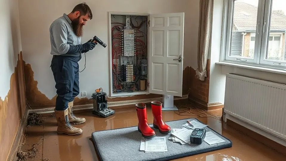 Flood-Damaged Electrics in Swanley
